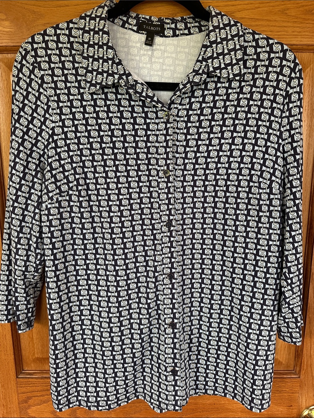 Talbots Button Front Shirt - Picture 1 of 4